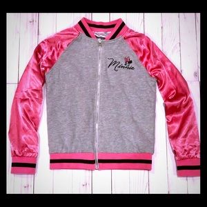 Girls D-signed Disney Pink Satin Jacket